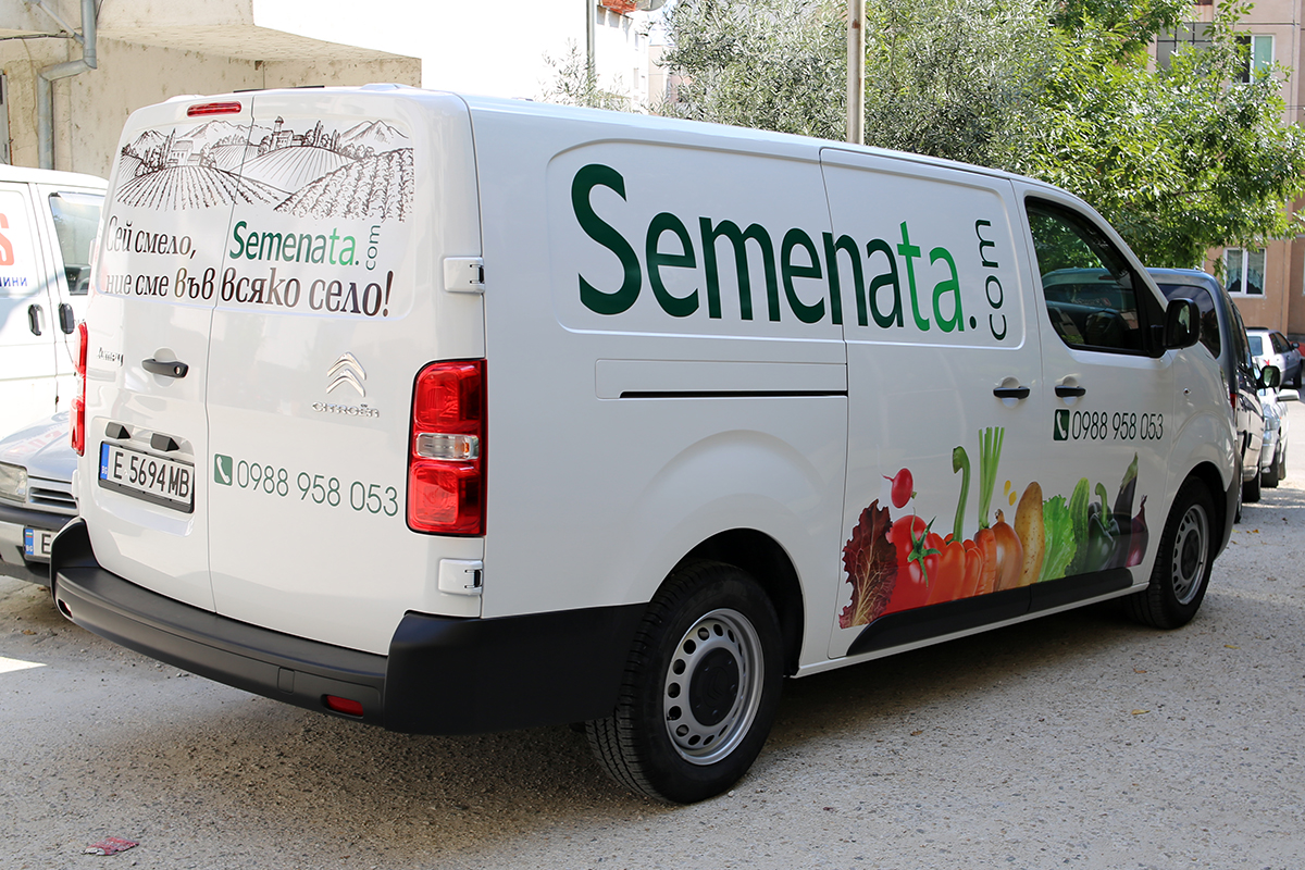 Брандиране на микробус за с Cast фолио