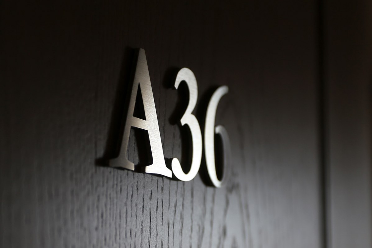 Hotel room numbers