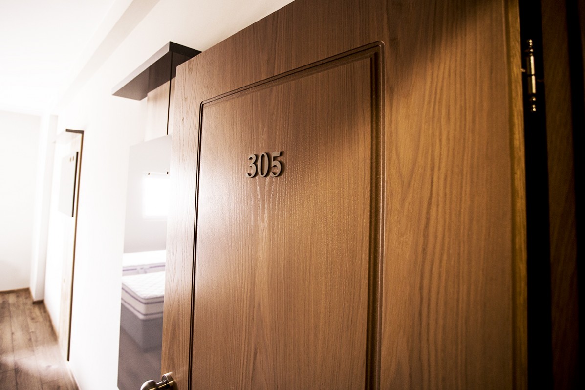 Hotel room numbers