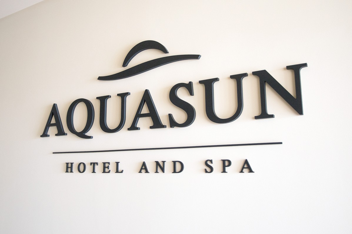 3D брандиране за AquaSun Hotel and Spa